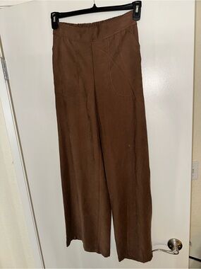 MAX STUDIO Brown Wide-Leg women’s Pants